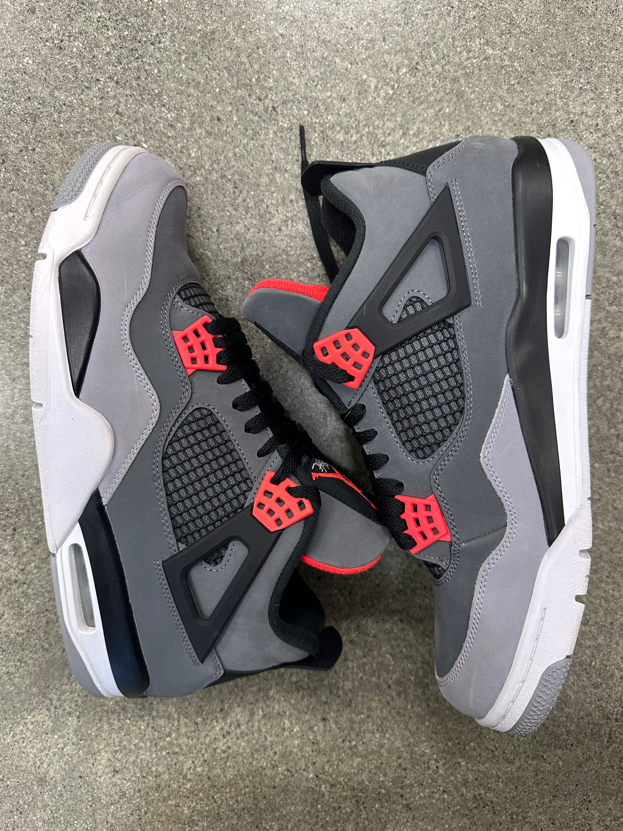 AIR JORDAN 4 INFRARED - SIZE 11.5 (WORN)