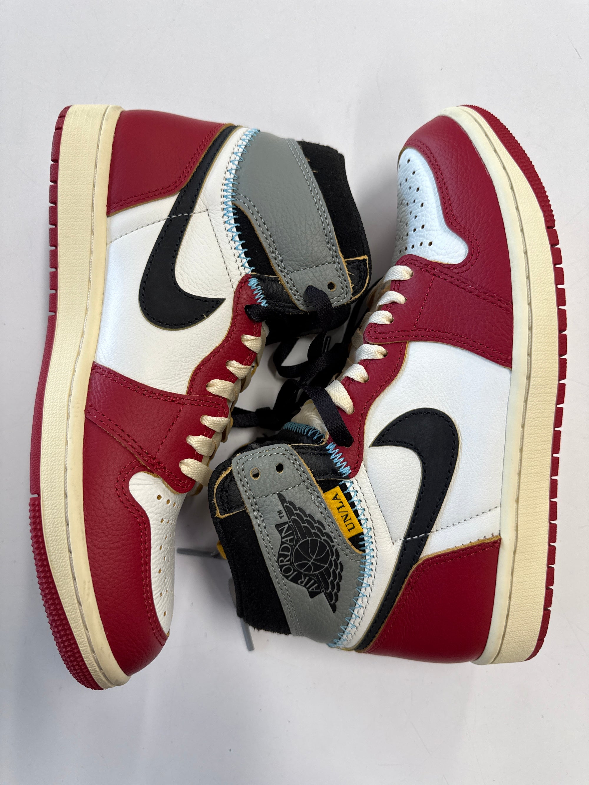 AIR JORDAN 1 HIGH UNION CHICAGO SHADOW - SIZE 7.5 (WORN)