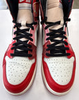 AIR JORDAN 1 HIGH OG SPIDER MAN ACROSS THE SPIDER VERSE - SIZE 13 (WORN)