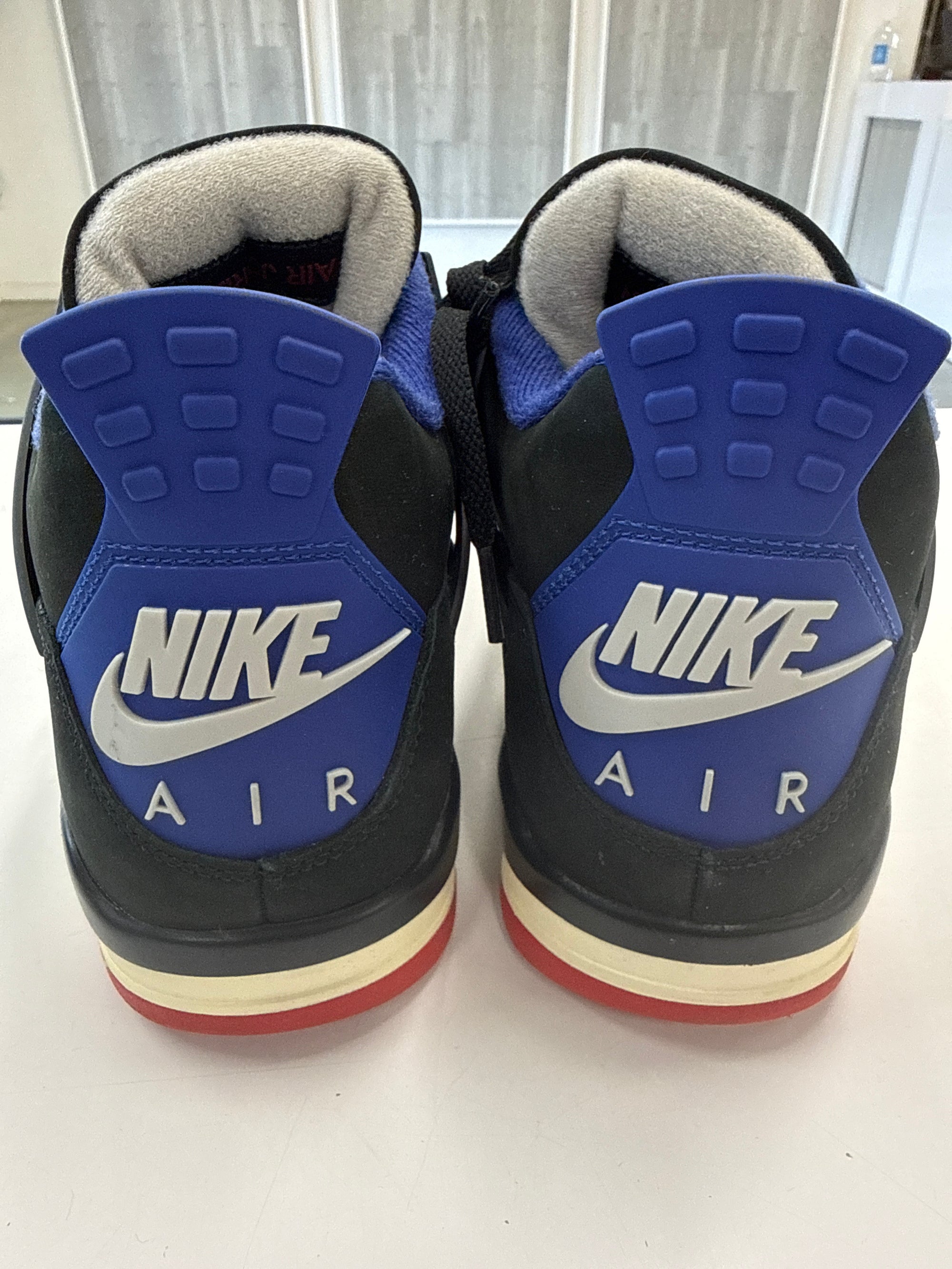AIR JORDAN 4 RARE AIR GOLD LETTERING - SIZE 9.5 (WORN)