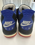 AIR JORDAN 4 RARE AIR GOLD LETTERING - SIZE 9.5 (WORN)