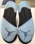 AIR JORDAN 5 BLACK UNIVERSITY BLUE 2026 - SIZE 11.5 (WORN