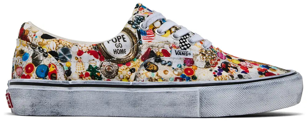 Vans Skate Era "SUPREME/MIKE KELLEY WHITE"