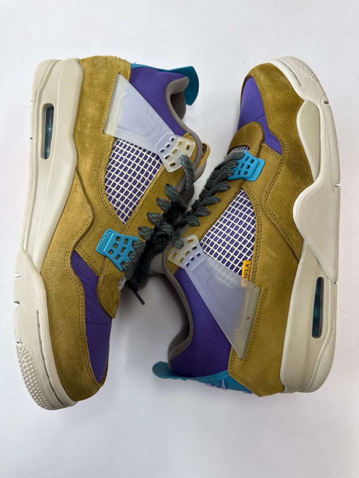 AIR JORDAN 4 UNION DESERT MOSS - SIZE 11.5 (WORN)