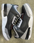 AIR JORDAN 3 BLACK CEMENT 2018 - SIZE 13 (WORN)