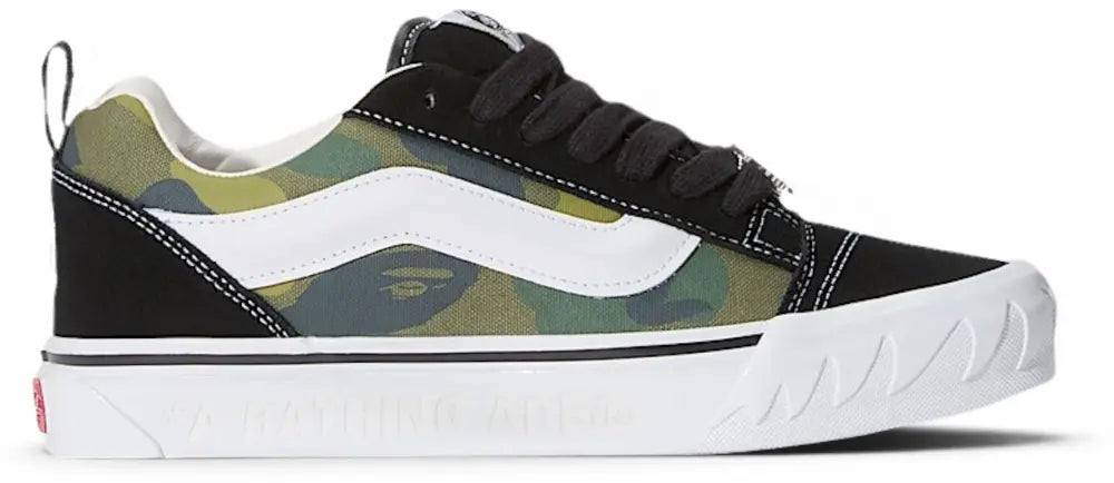 Vans Knu Skool "BAPE CAMO GREEN"