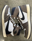 AIR JORDAN 1 HIGH TRAVIS SCOTT MOCHA - SIZE 10.5 (WORN)
