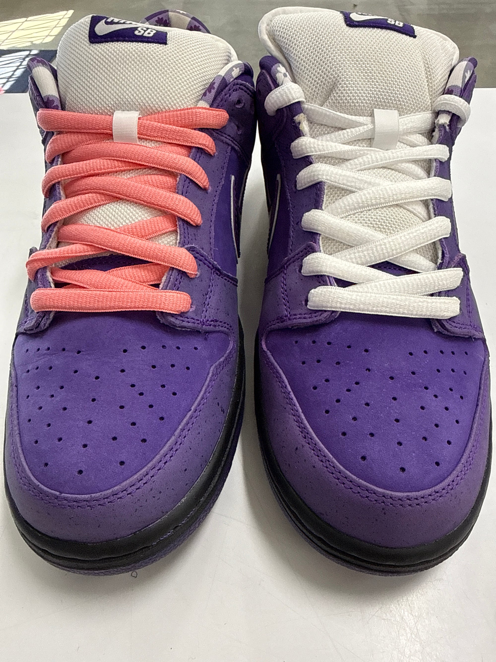 SB DUNK LOW PRO OG QS PURPLE LOBSTER - SIZE 11.5 (WORN)