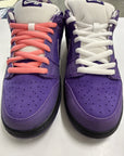 SB DUNK LOW PRO OG QS PURPLE LOBSTER - SIZE 11.5 (WORN)