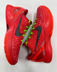 KOBE 6 PROTRO REVERSE GRINCH - SIZE 9 (WORN) - SUPER CLEAN