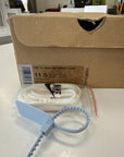 OFF WHITE AIR FORCE 1 LOW BLACK WHITE - SIZE 11.5 (WORN)