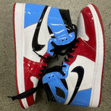 AIR JORDAN 1 FEARLESS UNC TO CHICAGO SIZE 10 (WORN)