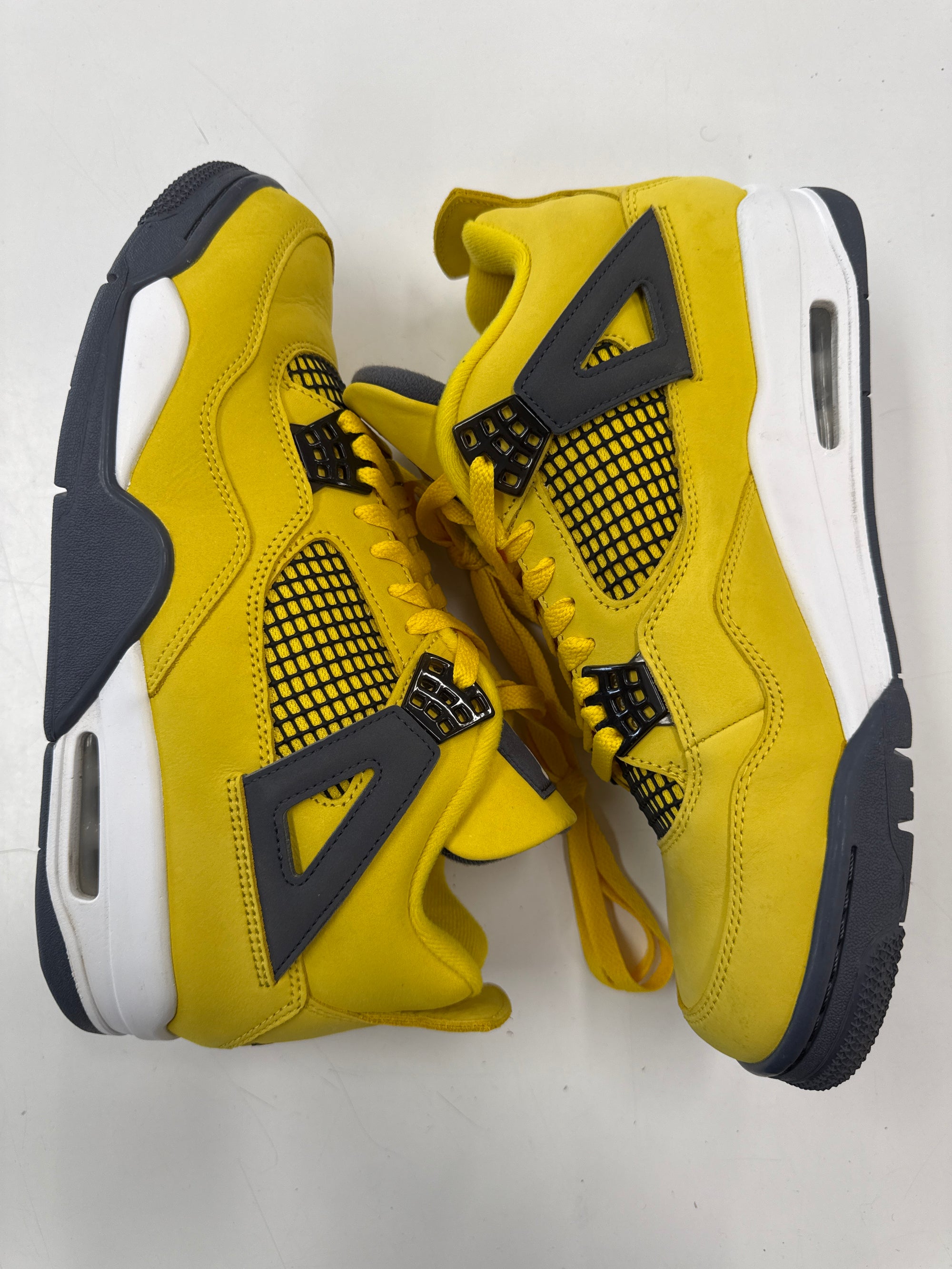 AIR JORDAN 4 LIGHTNING - SIZE 10 (WORN)
