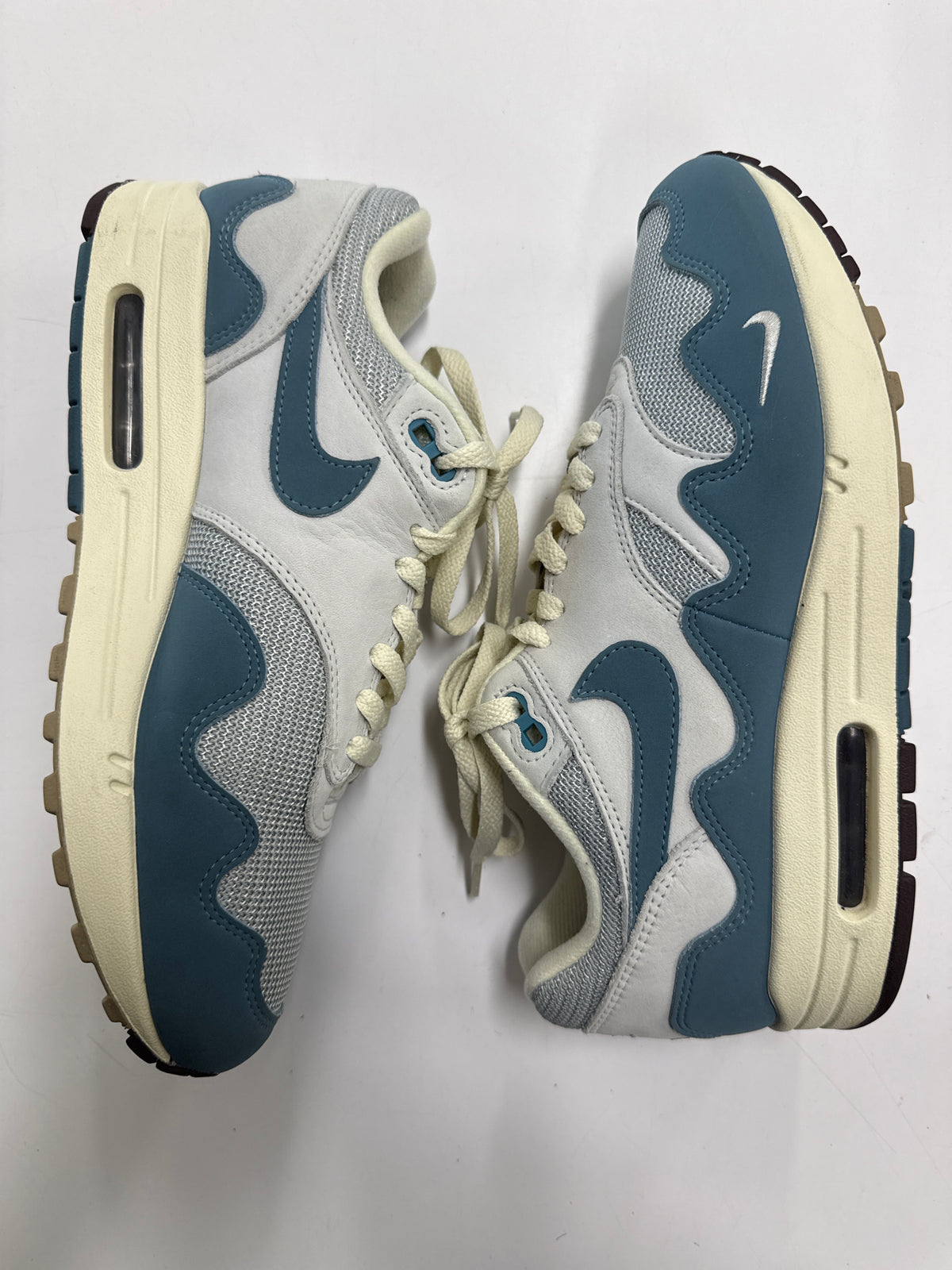 AIR MAX 1 PATTA WAVES NOISE AQUA - SIZE 8.5 (WORN)