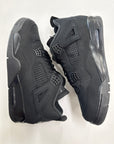 AIR JORDAN 4 BLACK CAT 2025 - SIZE 12 (WORN) - SUPER CLEAN