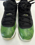 AIR JORDAN 11 LOW SNAKESKIN - SIZE 10.5 (WORN)