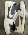 AIR JORDAN 1 LOW TRAVIS SCOTT REVERSE MOCHA - SIZE 12.5 (WORN) - SUPER CLEAN