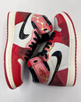 AIR JORDAN 1 HIGH SPIDER MAN ACROSS THE SPIDER VERSE - SIZE 8 (WORN) - SUPER CLEAN