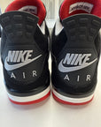 AIR JORDAN 4 BRED 2019 - SIZE 9.5 (WORN)