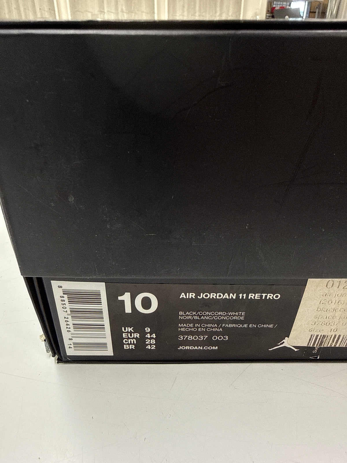 AIR JORDAN 11 SPACE JAM - SIZE 10 (WORN)
