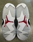 AIR JORDAN 6 RETRO CARMINE - SIZE 9 (WORN) - SUPER CLEAN