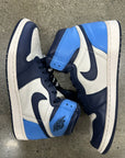 AIR JORDAN 1 HIGH OBSIDIAN - SIZE 12 (WORN)
