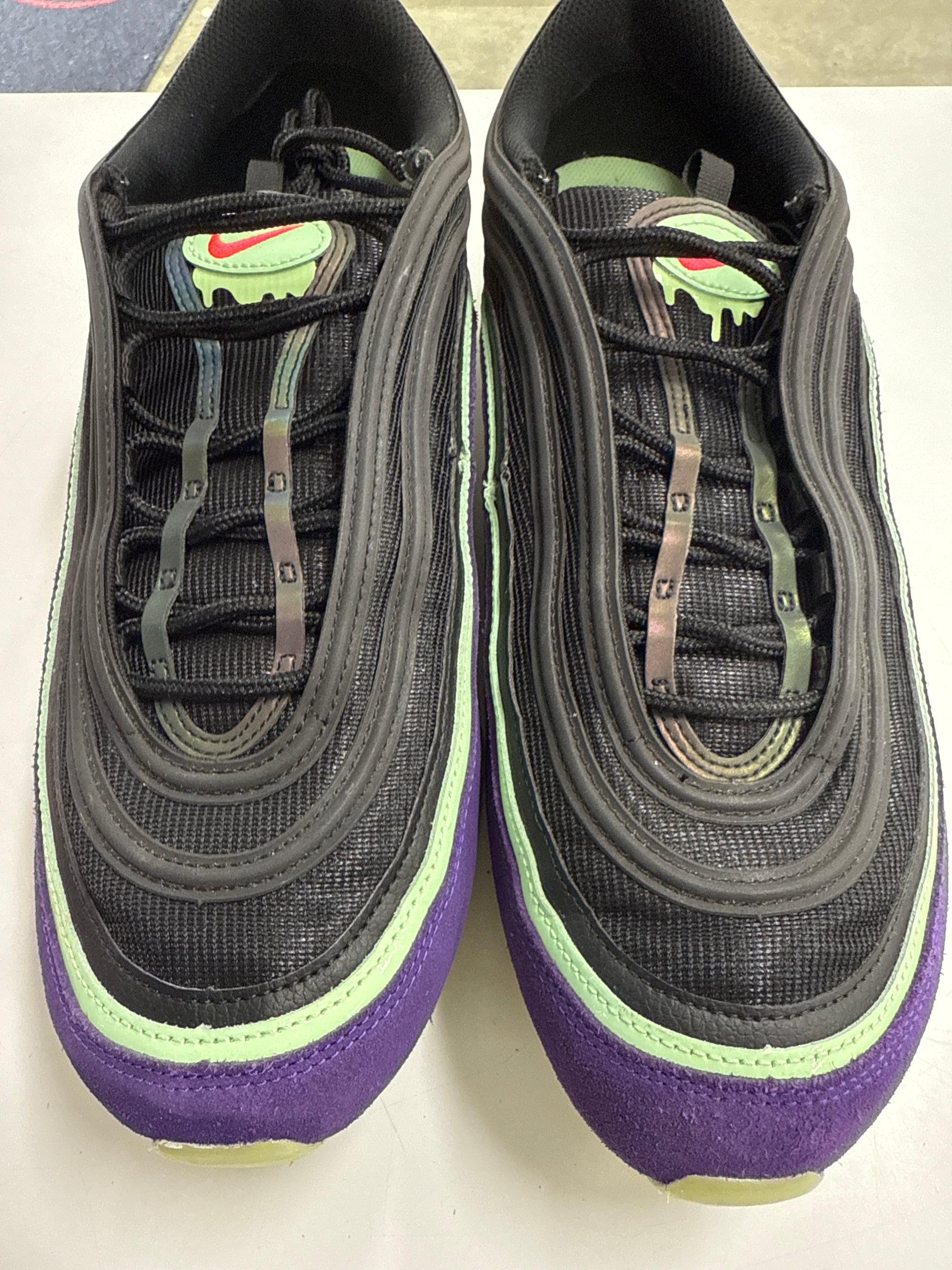 AIR MAX 97 SLIME HALLOWEEN 2020 - SIZE 14 (WORN)