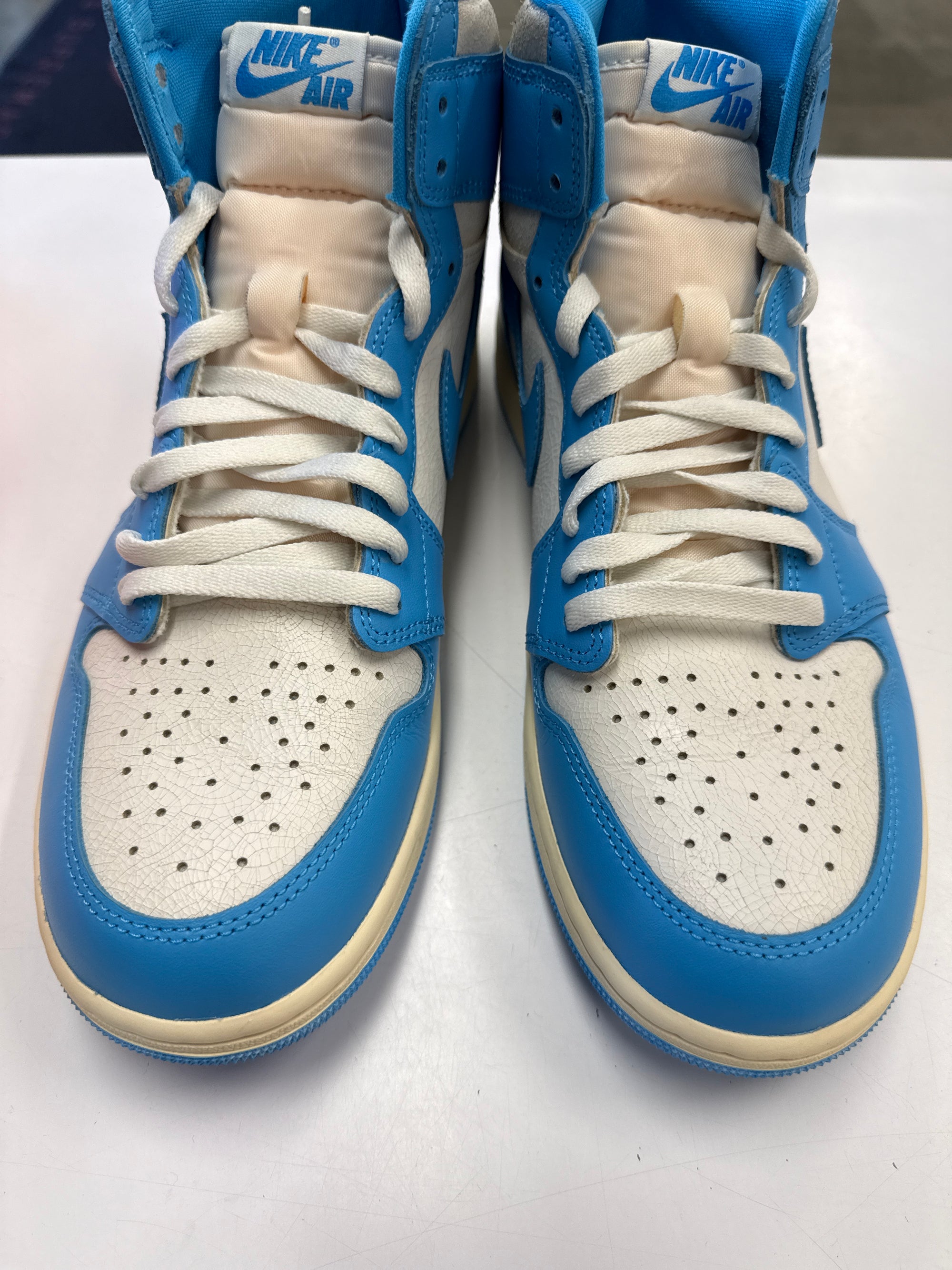 AIR JORDAN 1 HIGH OG UNC REIMAGINED - SIZE 10.5 (WORN)
