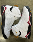 AIR JORDAN 7 CARDINAL 2022 - SIZE 12 (WORN)