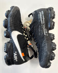 OFF WHITE AIR VAPORMAX BLACK - SIZE 11 (WORN)