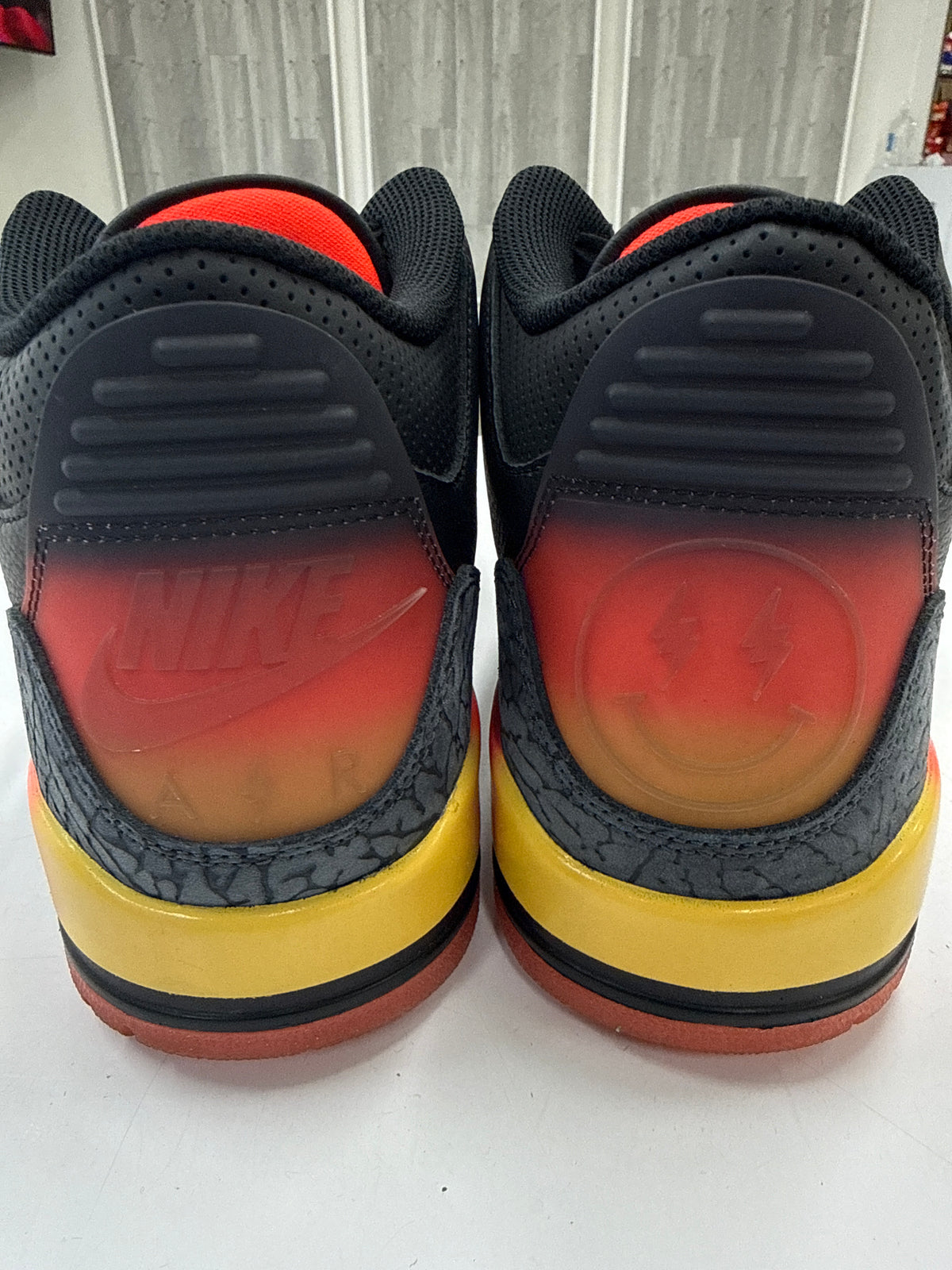 AIR JORDAN 3 J BALVIN RIO - SIZE 10.5 (WORN)