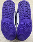AIR JORDAN 1 HIGH COURT PURPLE 2.0 - SIZE 10.5 (WORN)