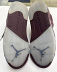AIR JORDAN 5 BURGUNDY 2023 - SIZE 9.5 (WORN)