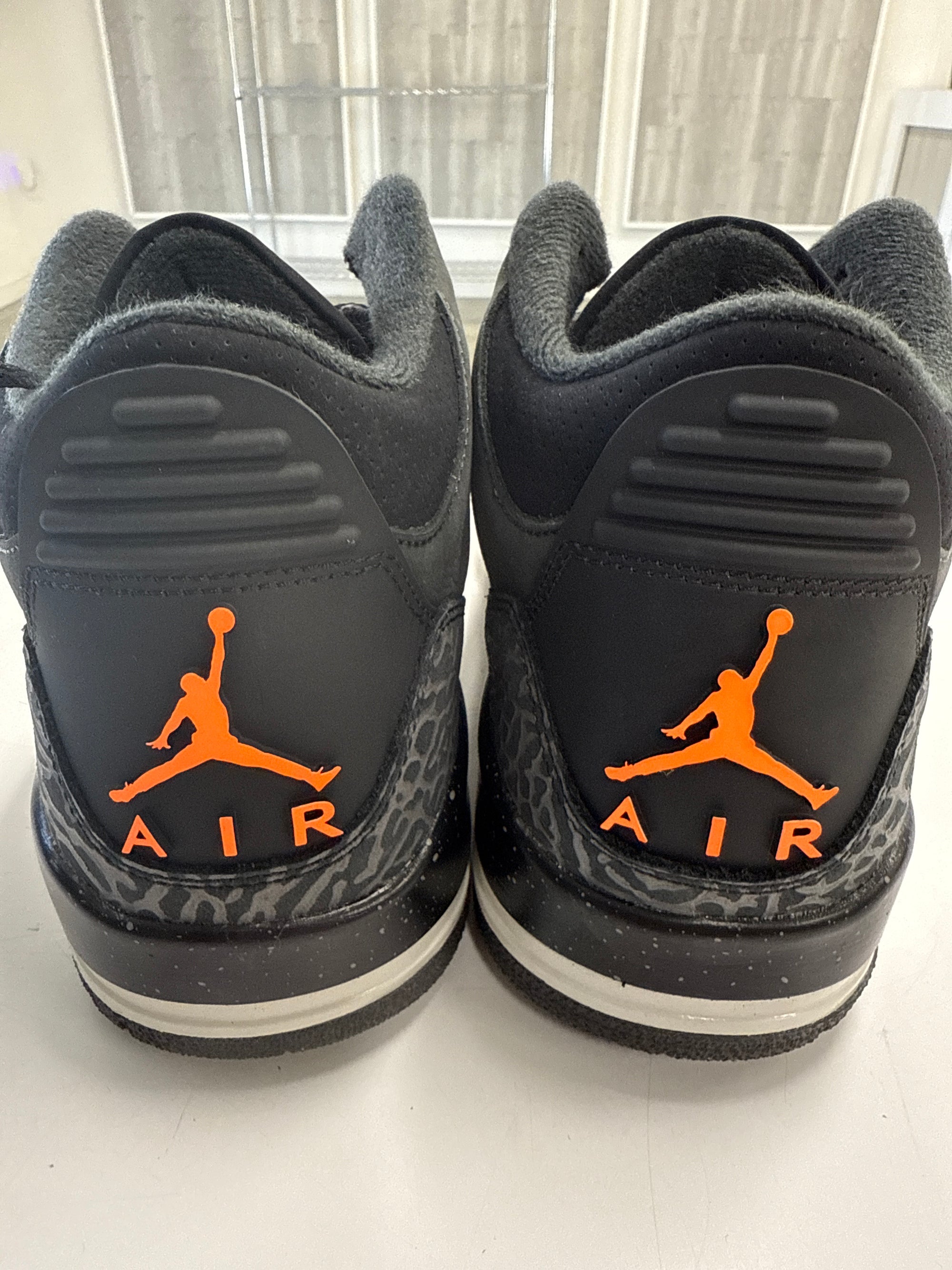 AIR JORDAN 3 FEAR - SIZE 10 (WORN)