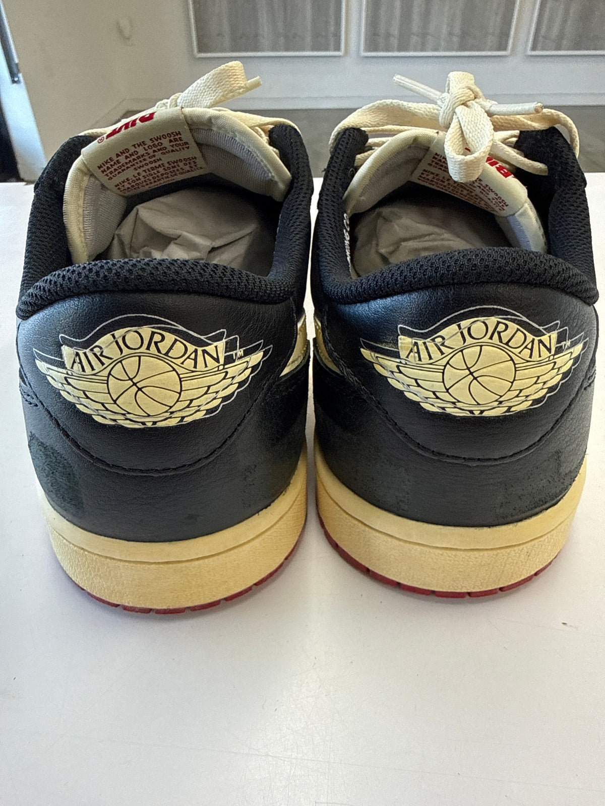 AIR JORDAN 1 LOW NIGEL SYLVESTER - SIZE 10.5 (WORN)
