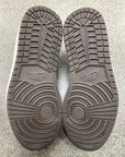 AIR JORDAN 1 LOW TRAVIS SCOTT REVERSE MOCHA - SIZE 9 (WORN) - SUPER CLEAN