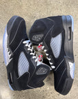 AIR JORDAN 5 BLACK METALLIC REIMAGINED - SIZE 11 (WORN)