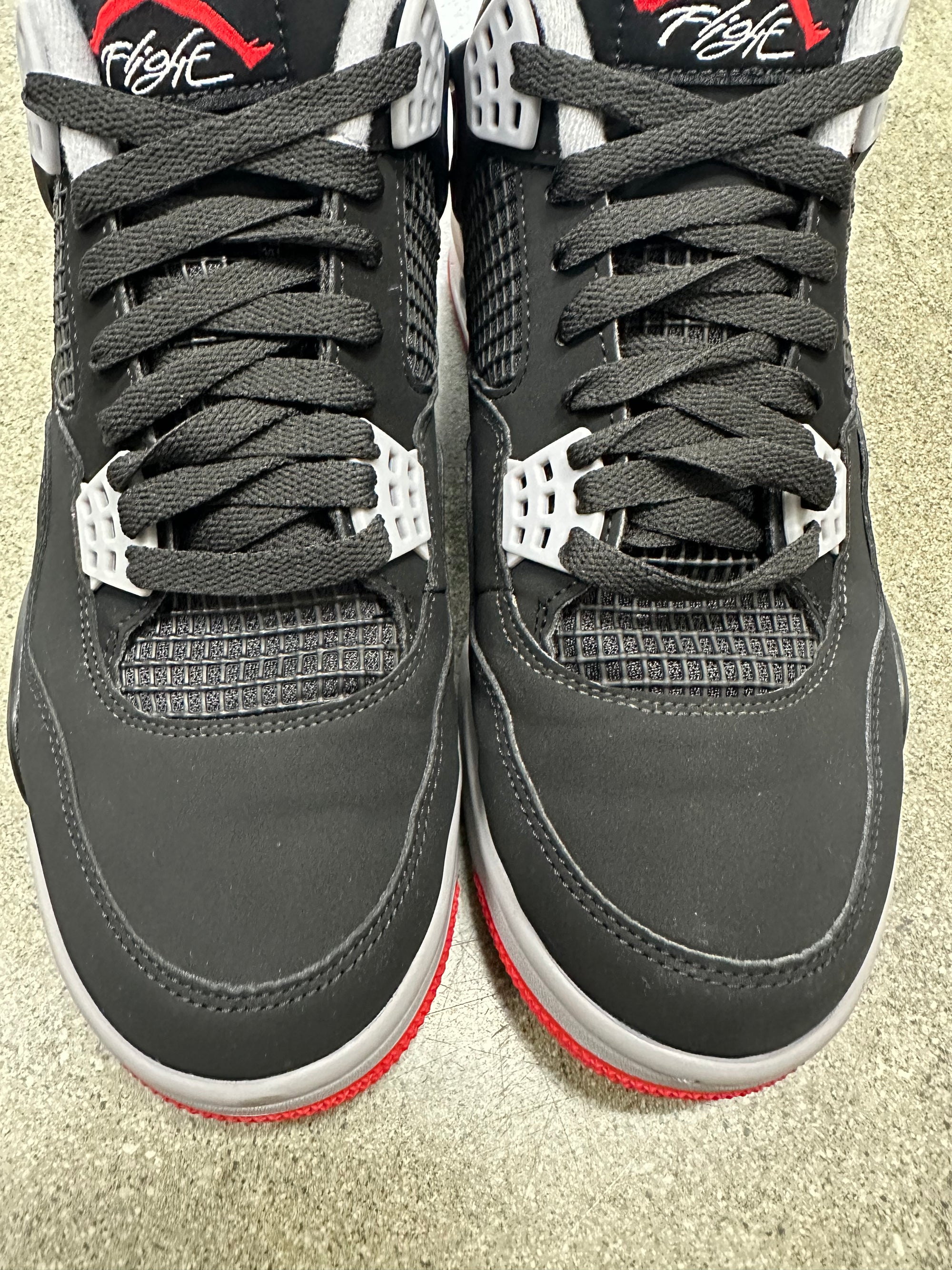 AIR JORDAN 4 BRED 2019 - SIZE 10 (WORN)