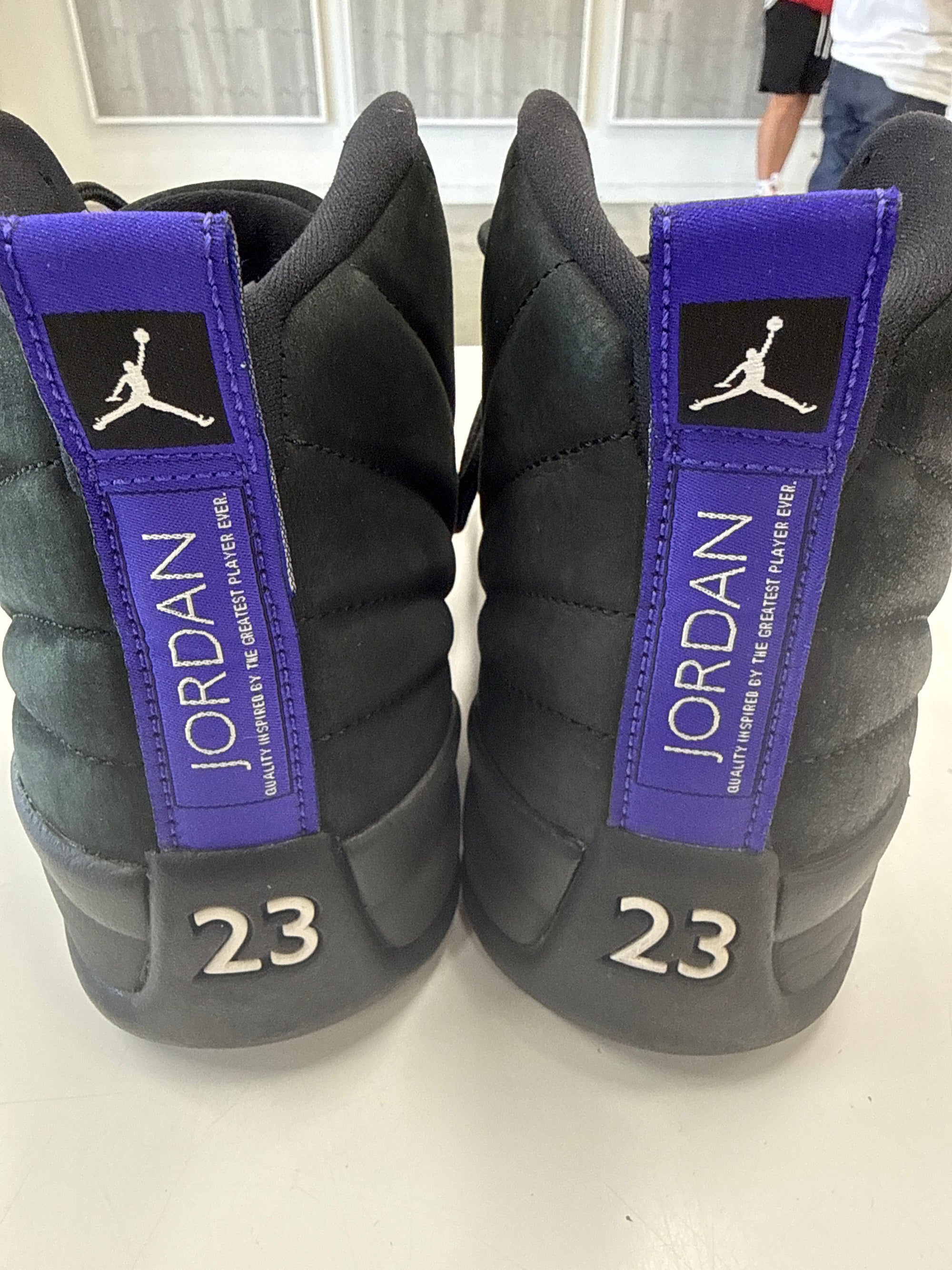 AIR JORDAN 12 DARK CONCORD - SIZE 10 (WORN)