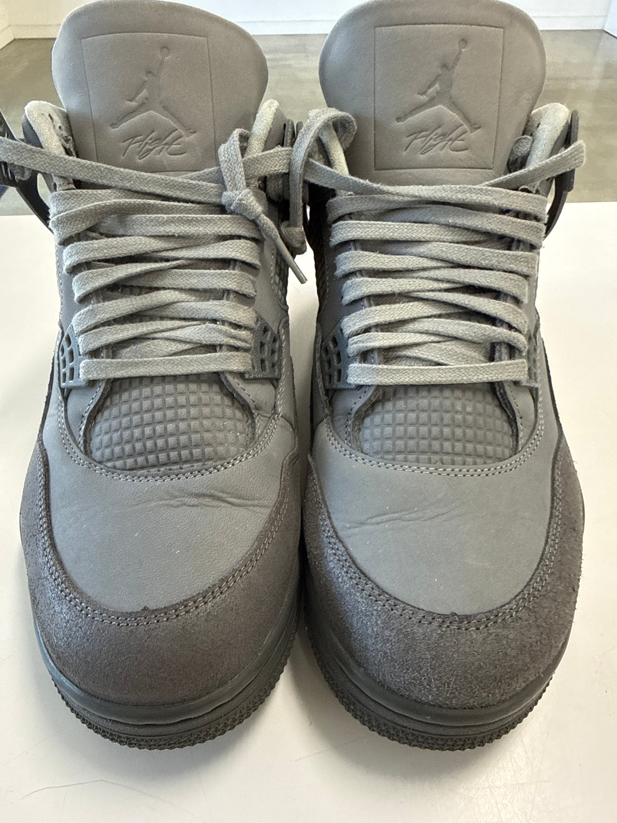 AIR JORDAN 4 WET CEMENT - SIZE 12 (WORN)