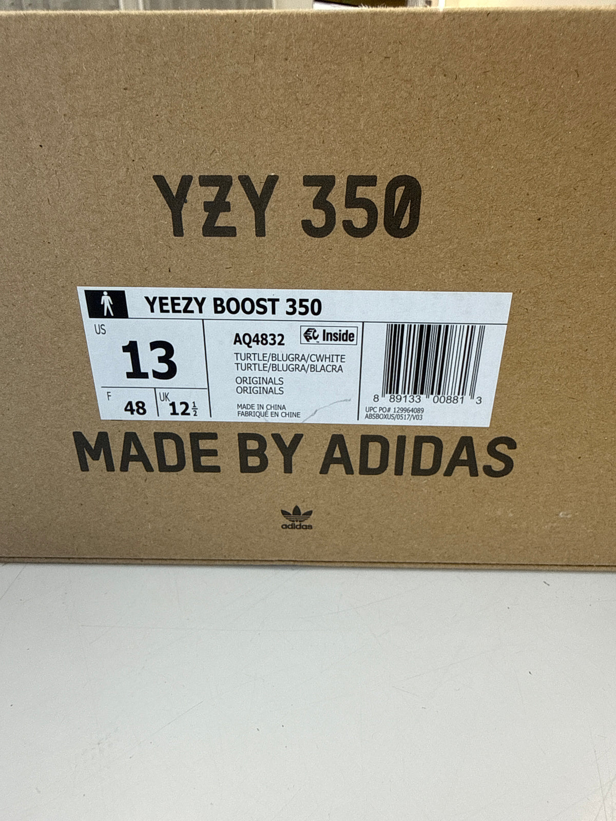 YEEZY BOOST 350 V2 TURTLE DOVE 2022 - SIZE 13 (WORN)