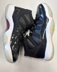AIR JORDAN 11 LOW 72-10 - SIZE 8.5 (WORN)