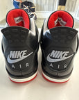 AIR JORDAN 4 BRED REIMAGINED - SIZE 10.5 (WORN)
