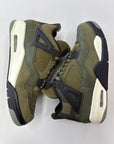 AIR JORDAN 4 CRAFT MEDIUM OLIVE - SIZE 9.5 (WORN)