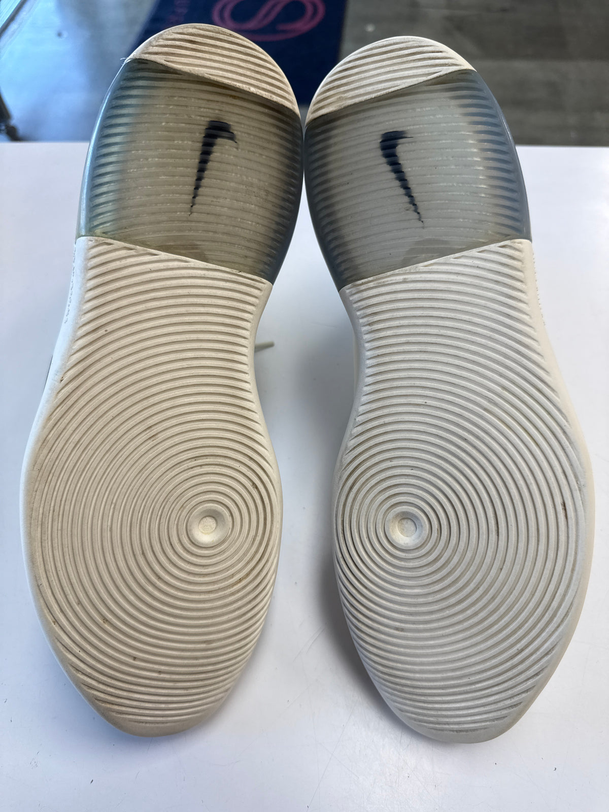 AIR FEAR OF GOD 1 SAIL BLACK - SIZE 12 (WORN)
