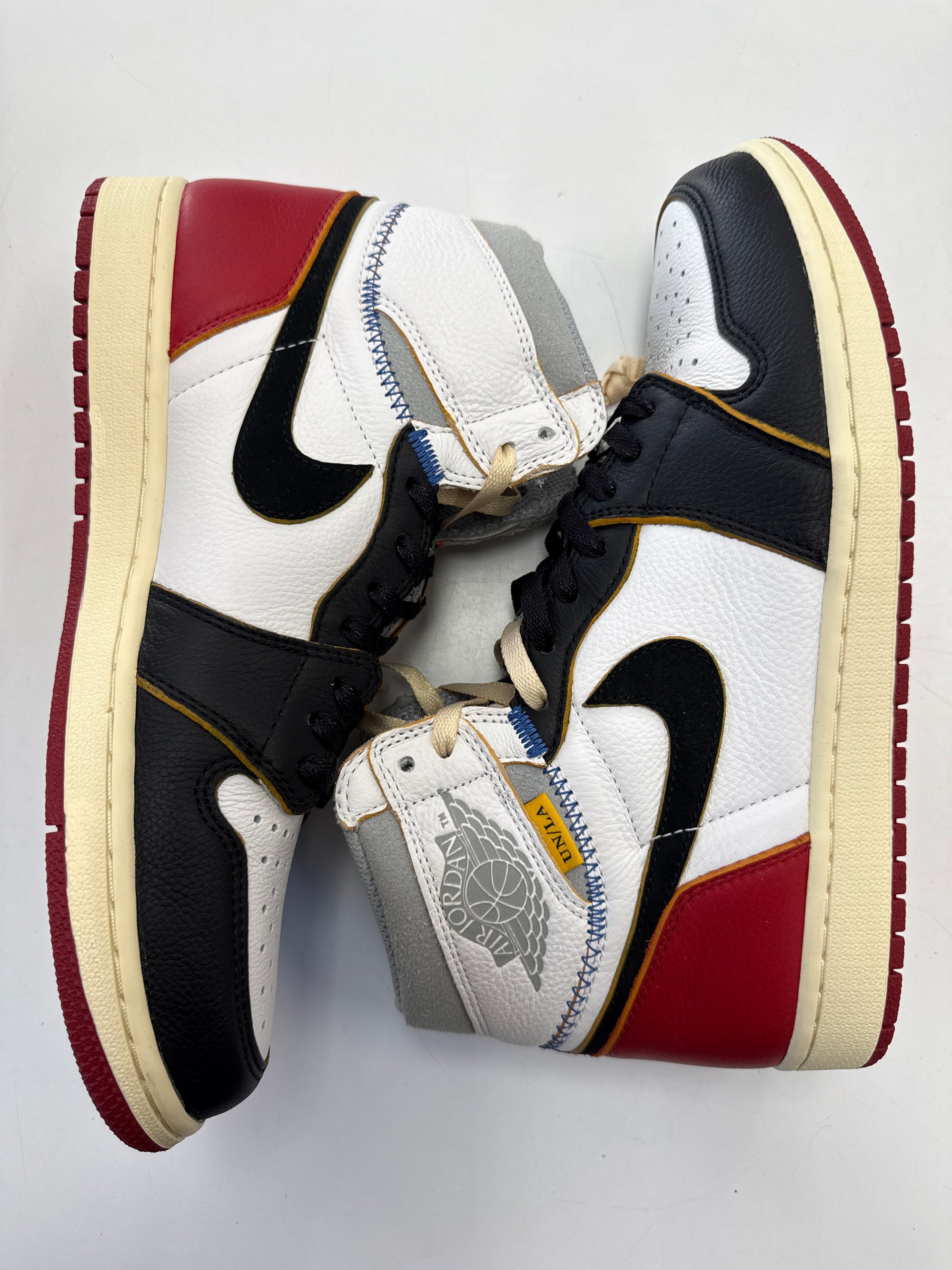 AIR JORDAN 1 HIGH UNION BLACK TOE - SIZE 10.5 (WORN)