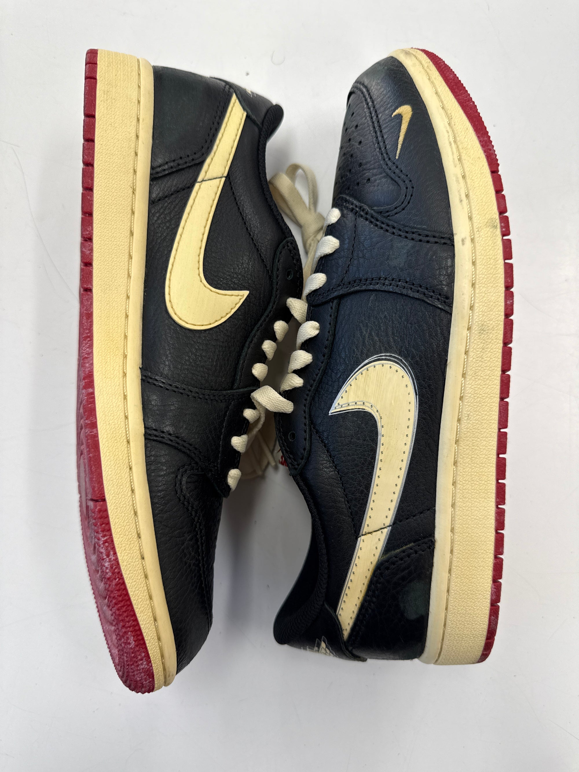AIR JORDAN 1 LOW NIGEL SYLVESTER BETTER WITH TIME  - SIZE 8 (WORN)