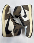 AIR JORDAN 1 HIGH TRAVIS SCOTT MOCHA - SIZE 10 (WORN)