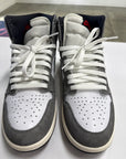 AIR JORDAN 1 HIGH WASHED BLACK - SIZE 9.5 (WORN)