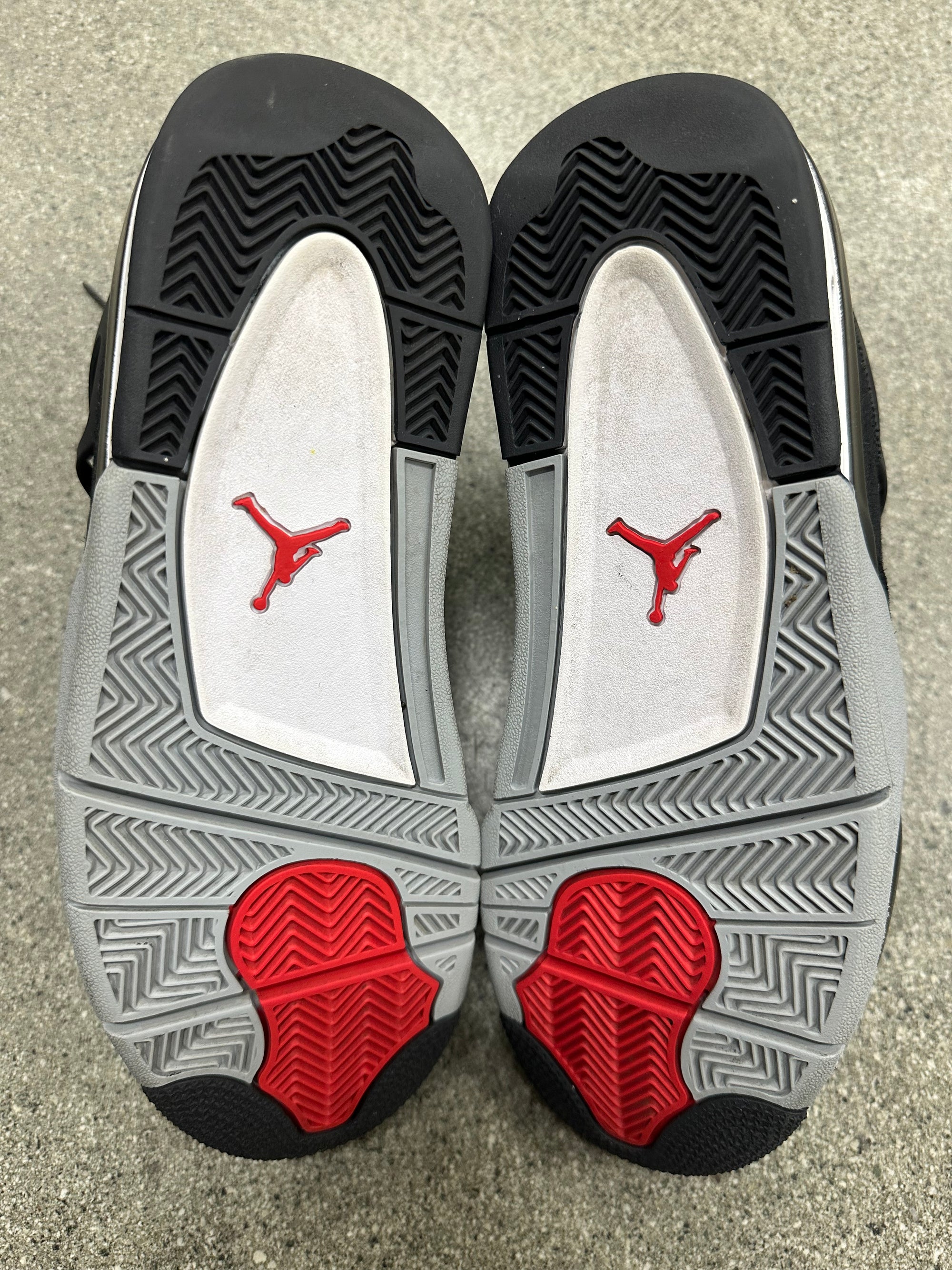 AIR JORDAN 4 CANVAS - SIZE 9.5 (WORN)